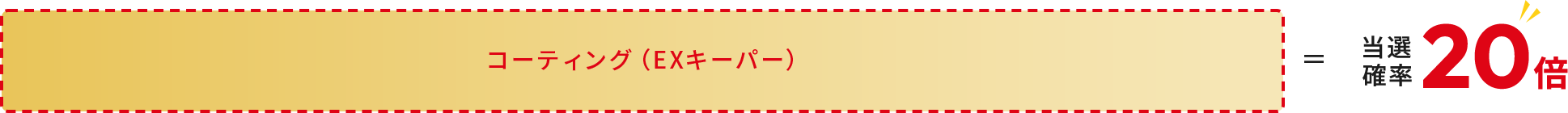 確率適用20倍