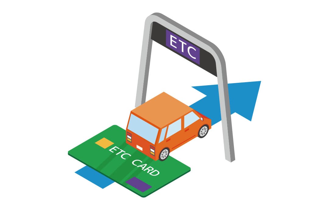ETCカードのイラスト
