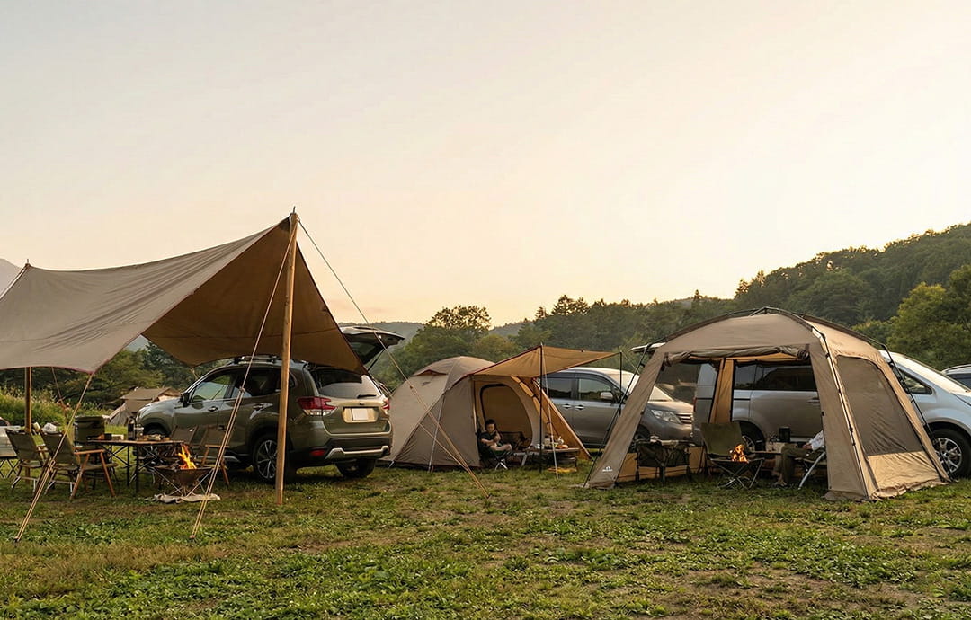 カーサイドタープ・テント