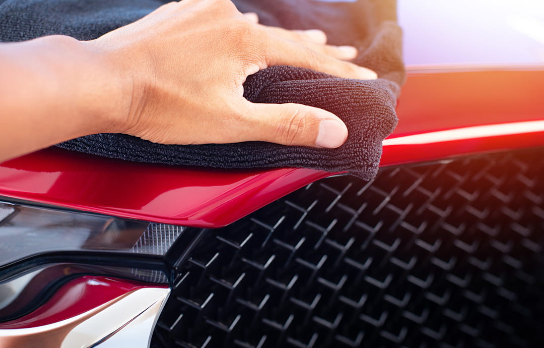 洗車用の吸水速乾マイクロファイバークロス